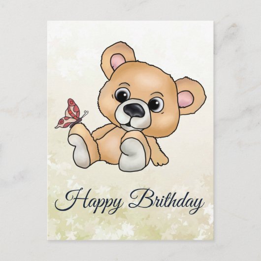 Knuddelbär Briefkaart (Voorkant)