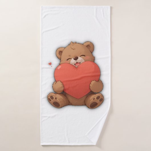 Knuffel beer badhanddoek (Badhanddoek)