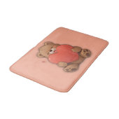 Knuffel beer badmat (Gekanteld)