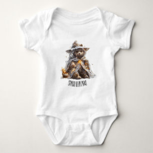 Knuffel Beer. Ghost. TRICK OR TREAT Romper