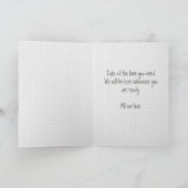 Knuffel Beer Kussen Moed Medeleven Kaart (Binnen)