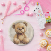 Knuffel Beer Lachen Papier Bord (Feest)