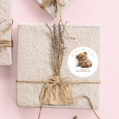 Knuffel Beer Retouradres Label