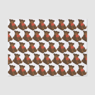 Knuffel Beer Tissuepapier