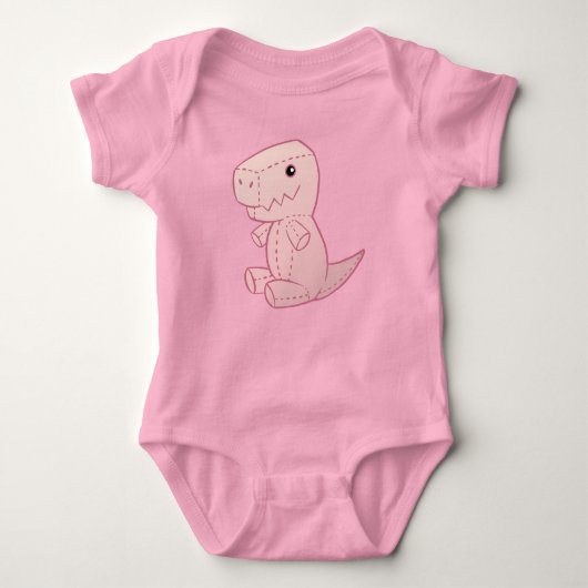 Knuffel Cute T-Rex Romper (Voorkant)