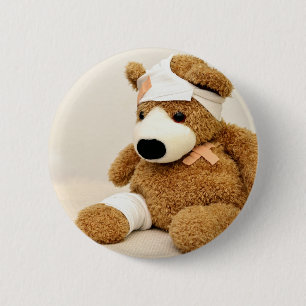 knuffel dier maatwerk personaliseren ronde button 5,7 cm