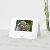 Knuffel een Australian Day 26 april Kaart (Achterkant)