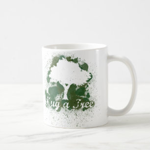 Knuffel een boom Denk Groen Koffiemok