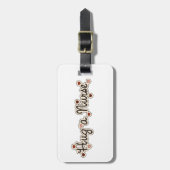 Knuffel een verpleegster Bagagelabel (Voorkant verticaal)