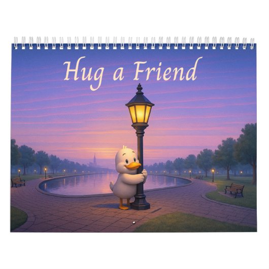 Knuffel een vriend kalender (Hoes)