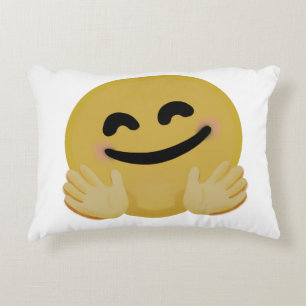 "Knuffel Emoji" Accent Kussen