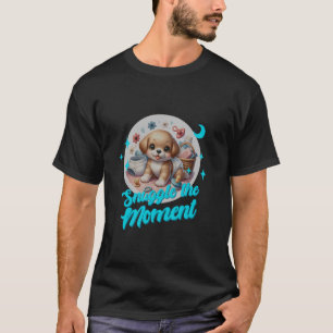 Knuffel Het Moment Mooie Baby Luier Puppy Knuffel T-shirt