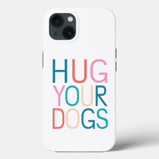 Knuffel je honden Case-Mate iPhone case (Achterkant)