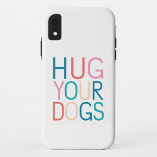Knuffel je honden iPhone XR hoesje