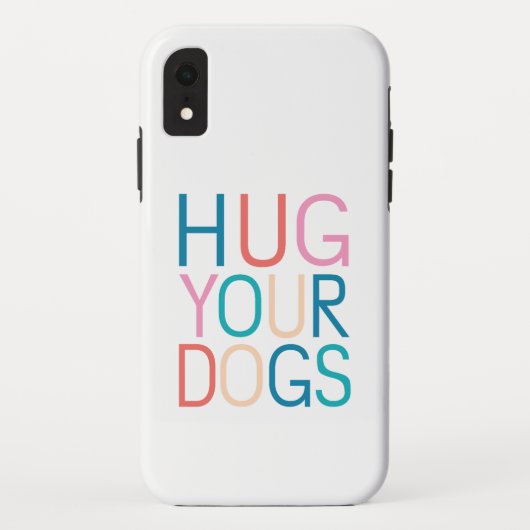 Knuffel je honden Case-Mate iPhone case (Achterkant)