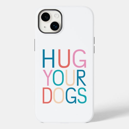 Knuffel je honden Case-Mate iPhone case (Achterkant)