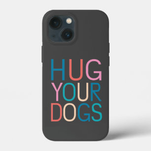Knuffel je honden iPhone 13 mini hoesje