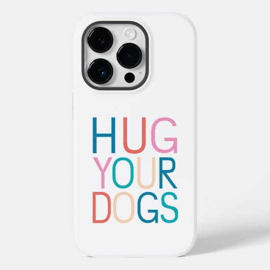 Knuffel je honden Case-Mate iPhone case (Achterkant)