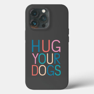 Knuffel je honden iPhone 13 pro hoesje