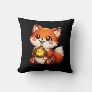 Knuffel Kawaii Vos Kussen Kussen