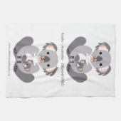 Knuffel KOALA - Behoud - Bedreigd dier Theedoek (Horizontaal)