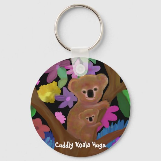 Knuffel Koala Knuffels Sleutelhangers (Voorkant)