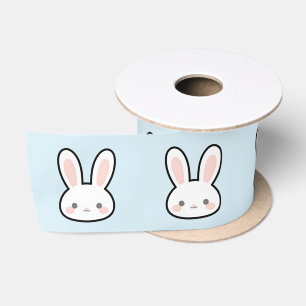 Knuffel Konijn Gezicht Konijn Patroon Lint