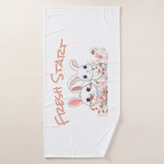 Knuffel Konijn Handdoek