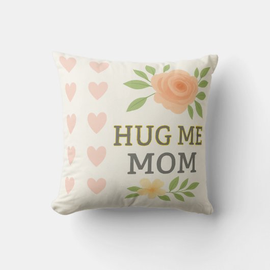 Knuffel me mama - Sentimental Mother's Love Kussen (Voorkant)