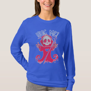 Knuffel me roze Grimreaper T-shirt