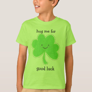 knuffel me voor geluk kinder st. Patricks dag t-sh T-shirt