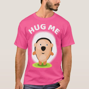 Knuffel mij egel tshirt