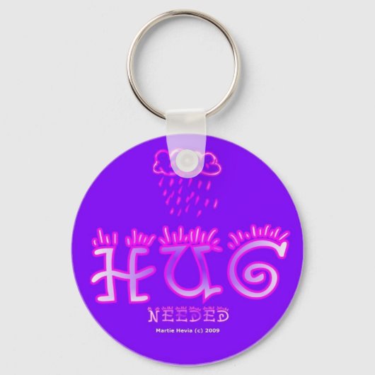 Knuffel Nodig (2a) Sleutelhanger (Voorkant)