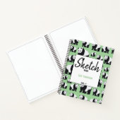 Knuffel Panda Beer Patroon Notitieboek (Binnen)
