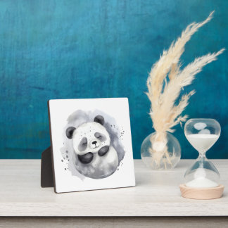 Knuffel Panda Fotoplaat