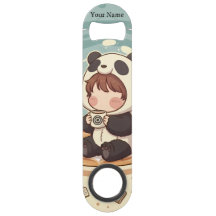 Knuffel Panda Magnetische Flesopener