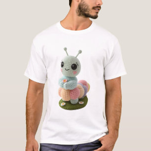 Knuffel Rups Een Whimsicale Gehaakte Vriend T-Shir T-shirt