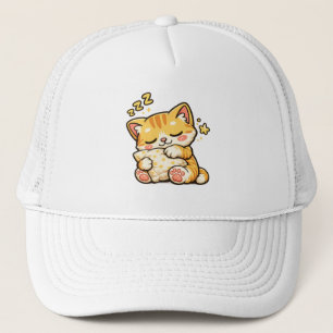Knuffel slaapkat kussen trucker pet