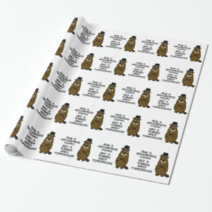 Knuffel vandaag een bosmarmot. Krijg morgen een ra Cadeaupapier