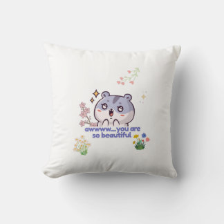 Knuffelachtige Esthetische Hamster Worp Kussen