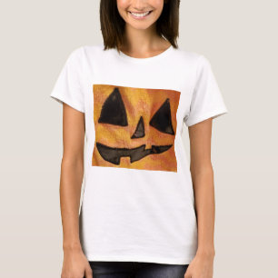 Knuffelbaar kantelbaar Jack-O-Lantern T-shirt