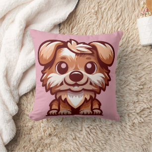 Knuffelbare Cartoon Hond Kussen