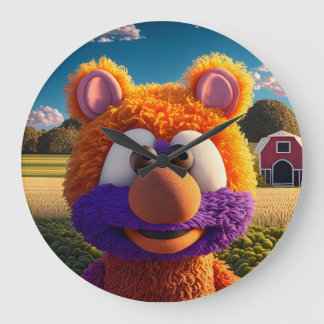 knuffelbeer grote klok