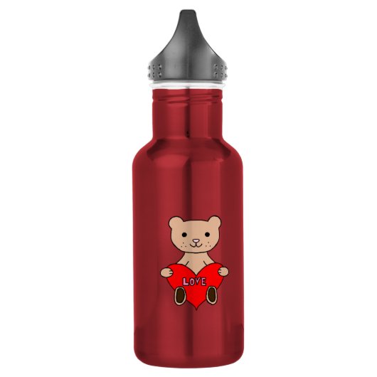 Knuffelbeer Waterfles (Links)