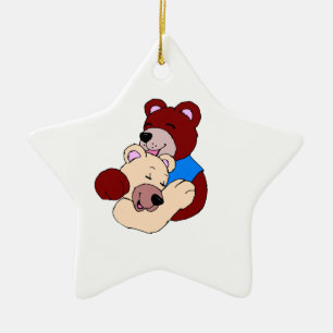 Knuffelberen Keramisch Ornament