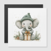 Knuffeldier Kerstserie Baby Olifant (Voorkant / Achterkant)