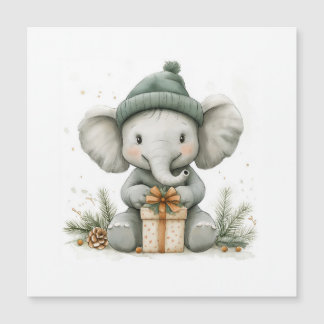 Knuffeldier Kerstserie Baby Olifant