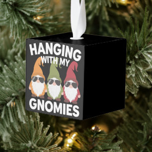 Knuffelen Met Mijn Kaboutertjes Grappige Tuinkabou Kubus Ornament