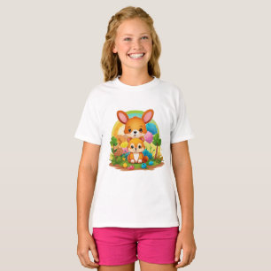 Knuffelgelukzaligheid: Schattig teddybeer ontwerp T-shirt