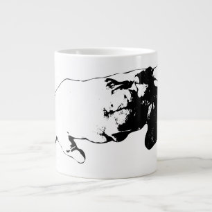 Knuffelhorloge – Inked Quiet Extra Grote Beker